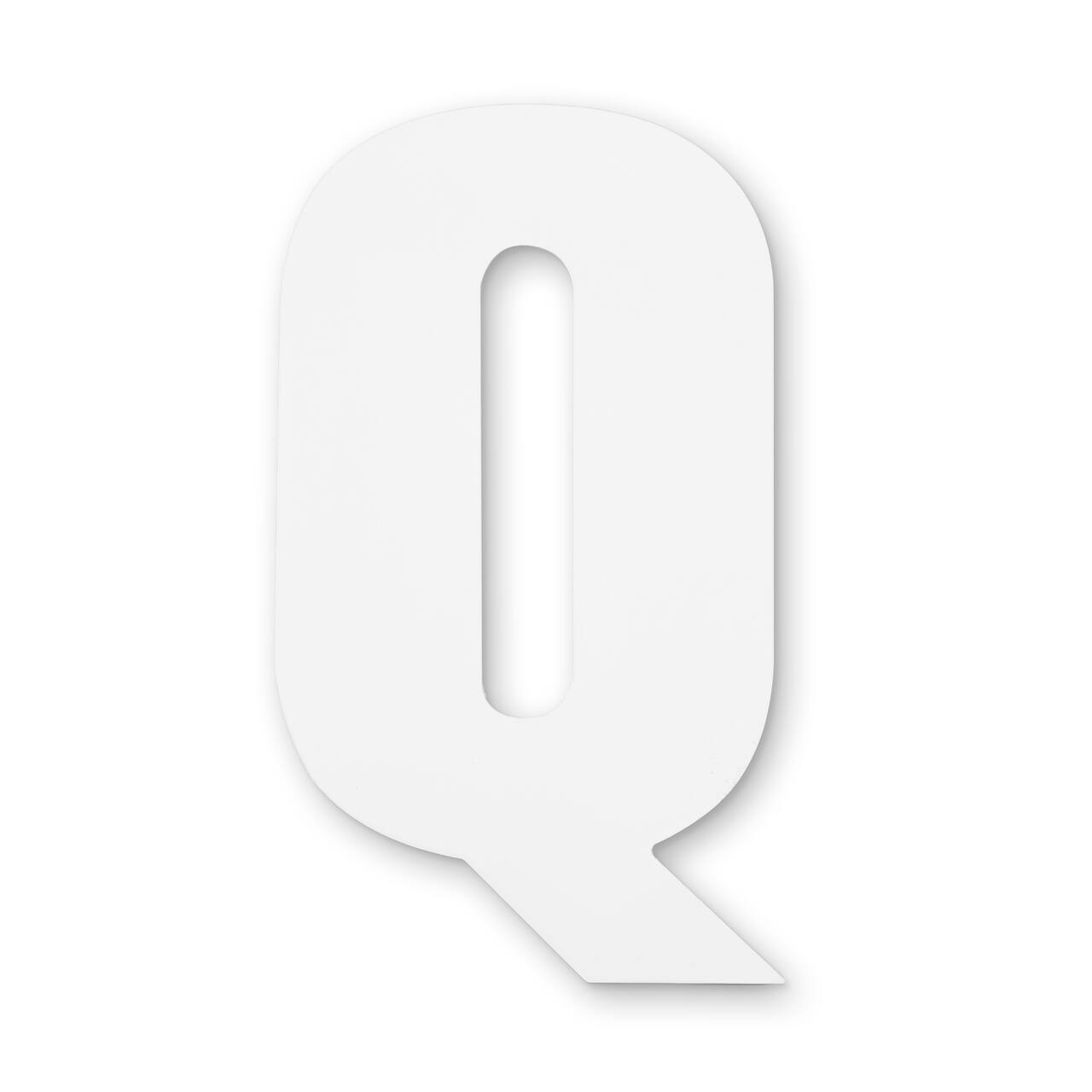 6 Pack: 13" White MDF Uppercase Letter by Make Market®